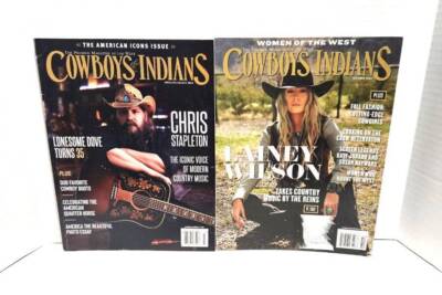Cowboys & Indians Magazine Feb/March October 2024 Chris Stapleton Lainey Wilson