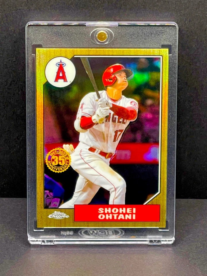 Shohei Ohtani RARE REFRACTOR INVESTMENT CARD SSP TOPPS CHROME DODGERS MVP MINT - Image 4 of 4