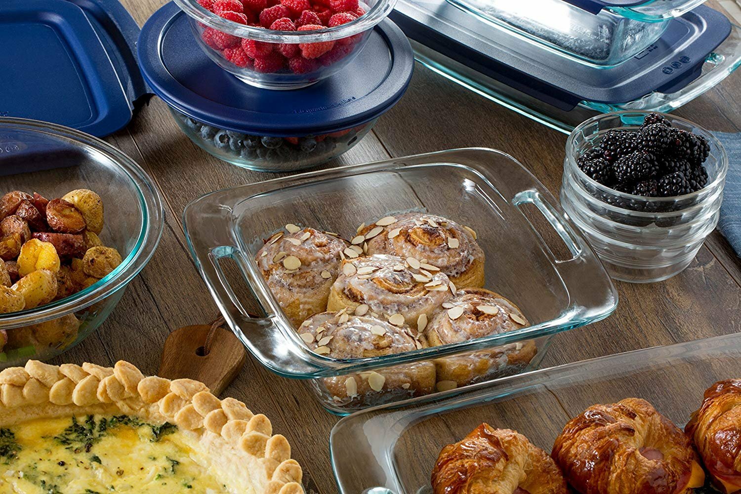 Berry Bowl Pyrex 10-Oz Custard Cups (Pack Of 8) Microwave