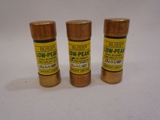  LOT OF 3 COOPER BUSSMANN LPJ-1-1/4SP LOW PEAK FUSE 1-1/4A 600V CLASS J