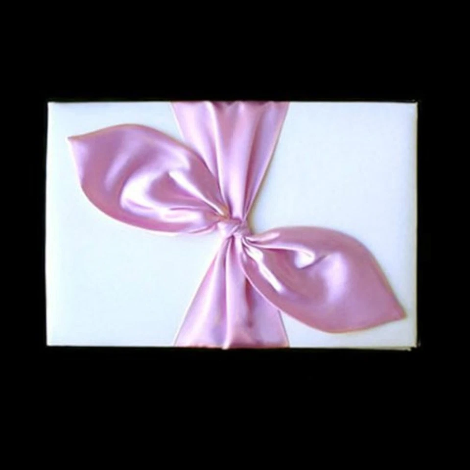 LIBRO DE VISITAS solo Novia Boda Satén Arco Firma Marfil Blanco Marrón Rosa Rojo Foto 4 de 4