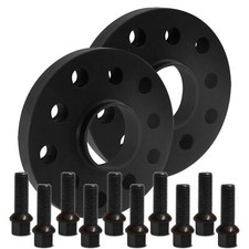 SCC Spurverbreiterung black 30mm Set mit Schrauben schwarz 5x100 Audi A1 GB 18-
