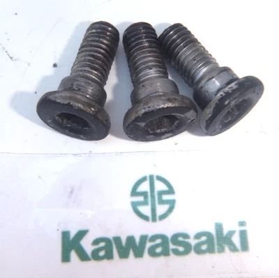 Kawasaki ZR750 F1 Pilotes Repose-Pieds Support Boulons 1 Set Pour 1 Côté Montré - Photo 1/4