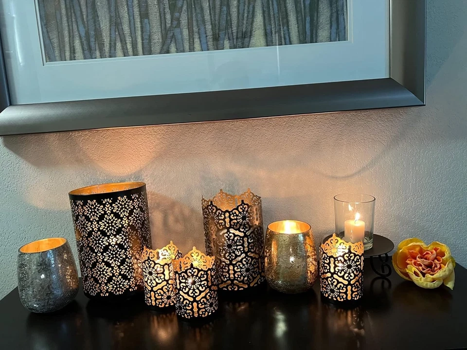 Hosley 7 Inch High Cut Bronze LED Measures: 4.5 L x W x 7 H,  - Image 4 of 4