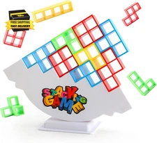 Balance Stacking Attack Block Game, Stack Game for Adult & Kids, Board Games for