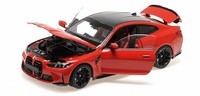 1:18 Minichamps Bmw M4 Red Metallic 2024 110020140 Modellbau