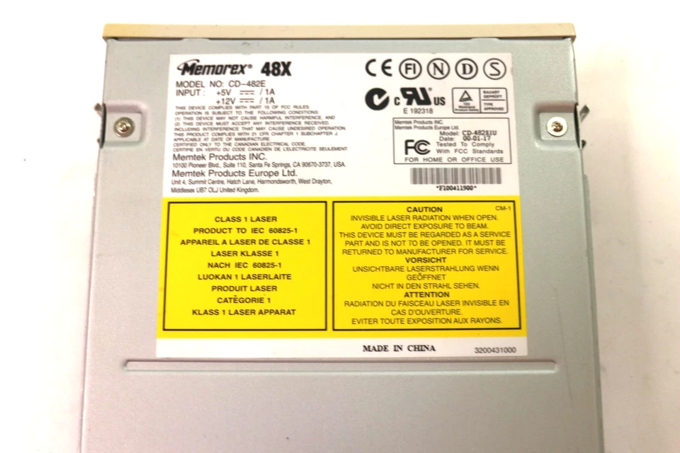 Memorex 48X CD-Rom CD-482E - Image 3 of 4
