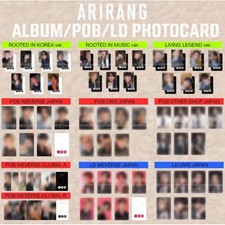 PRE BTS ARIRANG OFFICIAL ALBUM POB LUCKY DRAW...