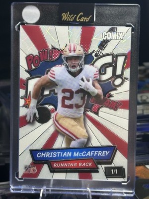 Wild Card Comix Bang! Christian McCaffrey 1/1 #ACBLCB