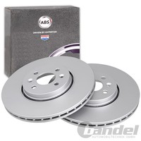 2X ABS Bremsscheiben 300Mm BelÜFtet Vorne Passend FüR Renault Grand ScÉNic | 176
