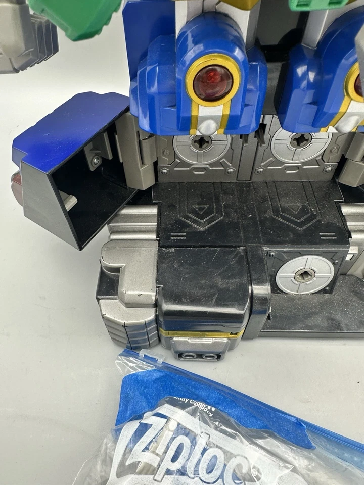 Rare Hurricane Command Power Rangers 2003 Bandai Megazord Ninja Storm  - Image 3 of 4