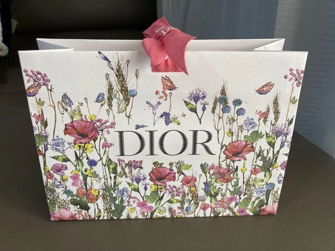 Sac cabas DIOR à fleurs