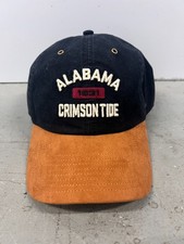 '47 Brand Alabama Crimson Tide Rafter Clean Up Hat Unisex OS Black Strapback NWT