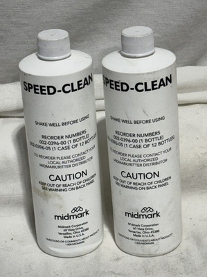 #ad #ad 2 PACK Midmark Speed Clean Autoclave Cleaner – 16oz Bottles 002 0396 00 $54.97