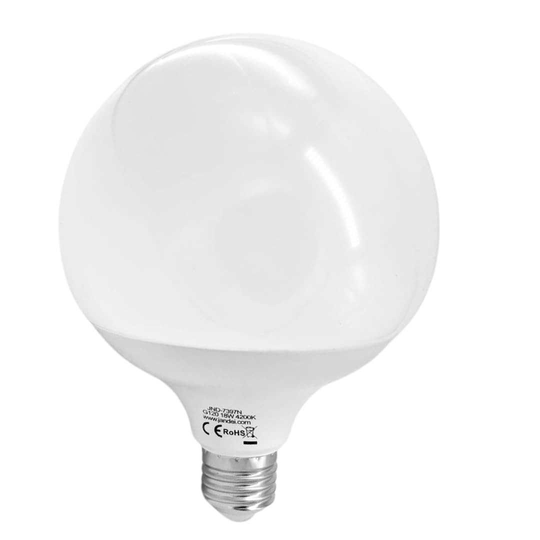 Ampoule LED G120 E27 18W pour remplacer une lampe faible et sombre