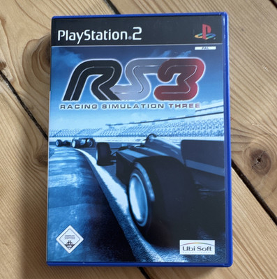 Ubisoft RS3: Racing Simulation Three - PS2 PAL Rennsimulation Handbuch