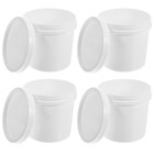 4 stücke Tragbare Wasser Eimer Wiederverwendbare 1L Tragbare Farbe Eimer