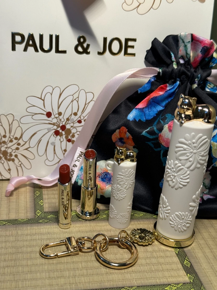 Paul & Joe lipstick case, limited case, lip cream refills, primer lipstick set