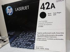 HP 42A Q5942A Genuine/Original Black LaserJet Toner for LaserJet 4240 4250 4350