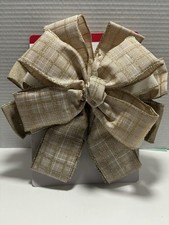 Celebrate It Christmas Tree Topper Bow