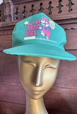 Vintage 1989 Nintendo Super Mario Bros Hat Green Snapback Universal Taiwan