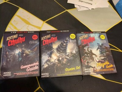 Achtung Cthulhu! Modiphius Game lot