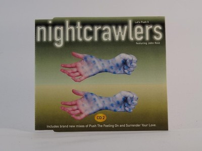 NIGHTCRAWLERS LET'S PUSH IT (G53) 4 Track CD Single including Picture Sleeve ARI