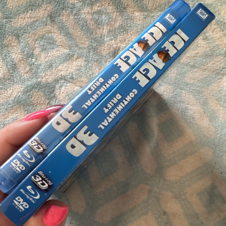 Ice Age Continental Drift 3D Blu-ray DVD 4-диск Best Buy эксклюзивный w чехол - Изображение 3 из 4