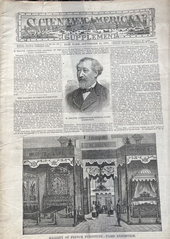 Scientific American September 14, 1878 Issue