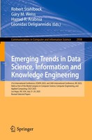 Robert Stahlbock (U. A.) | Emerging Trends In Data Science, Information And...