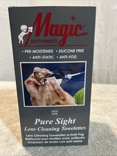 Magic Safety Pure Sight Lens Cleaning Towelettes 100/Box