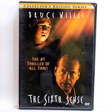 The Sixth Sense DVD Collector's Edition Bruce Willis Mystery Thriller 1999