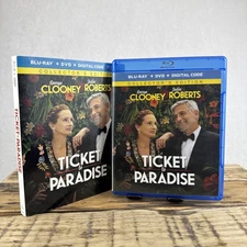 Ticket to Paradise [Blu-ray + DVD + Digital] DVDs
