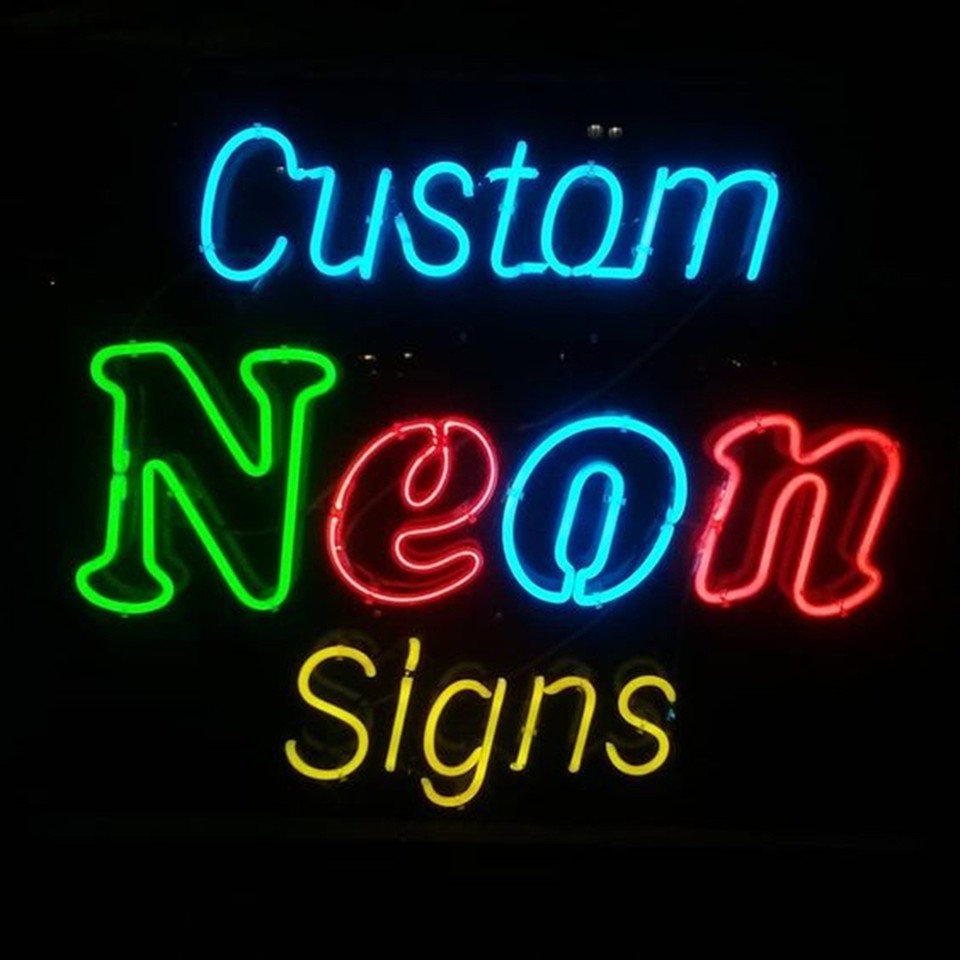 Green Frog Beer Bow Tie 17"x14" Neon Sign Light Lamp Vintage Style Bar ...