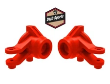 Traxxas 10736-RED - Steering Blocks Red, Left & Right (Mini MAXX)