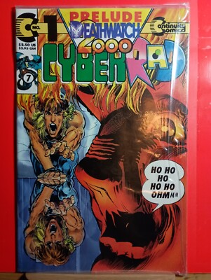 SEALED With Card 1993 Continuity Comics CyberRad Issue 1 Neal Adams Cover Artist