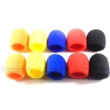 10pcs Handheld Stage Microphone Windscreen Sponge Foam Mic Cover Karaoke DJ