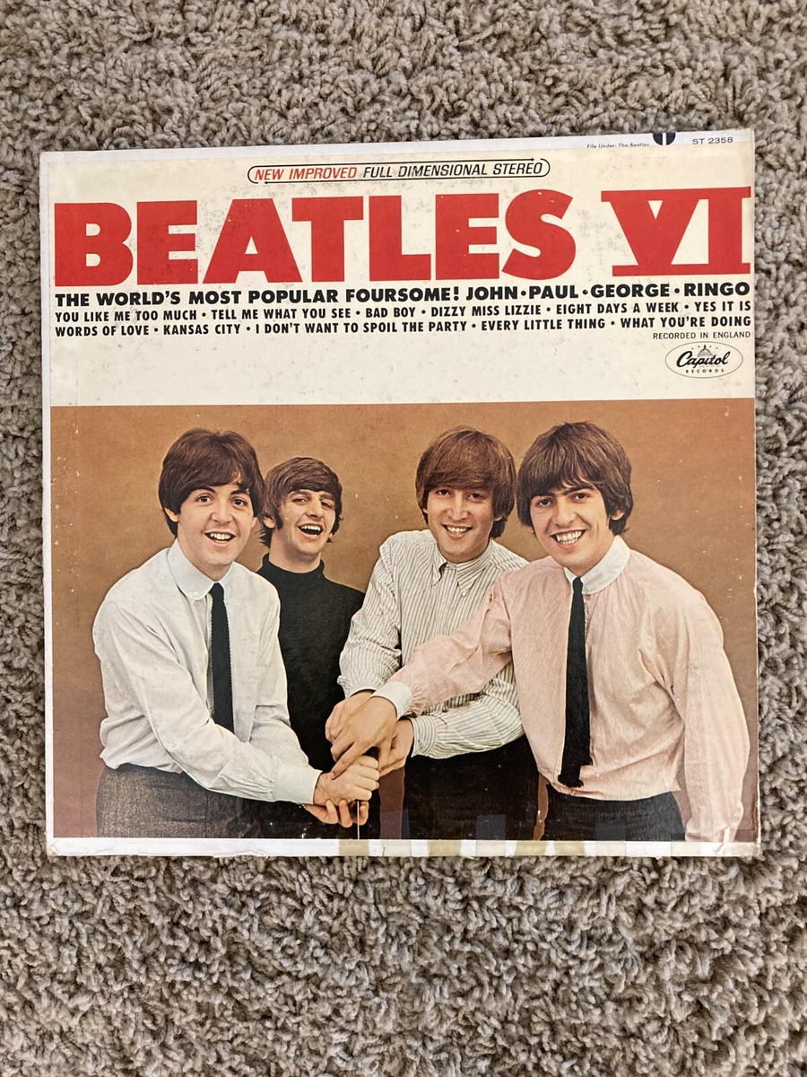 The Beatles-Beatles VI 1965 Capitol ST-2358 Vinyl LP | eBay