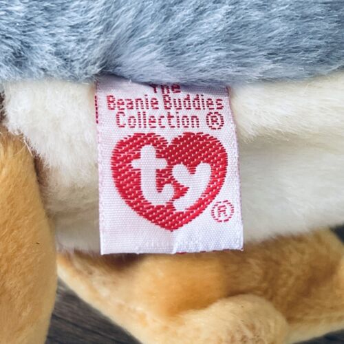 Vtg NWT Mallard Duck Plush TY Beanie Stuffed Animal Buddy Jake 10"H x 12"L - Picture 11 of 13