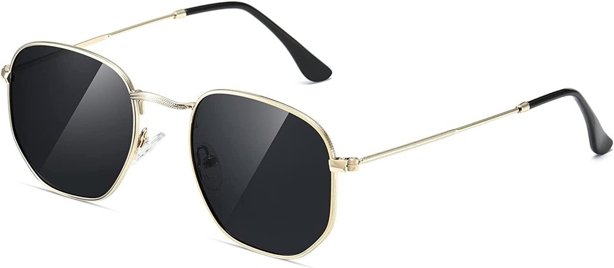 Hexagon Polarized Sunglasses for Womens Men Trendy Square  display picture 1