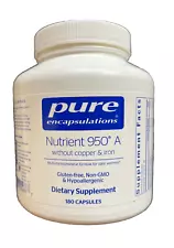 Pure Encapsulations Nutrient 950 Multivitamin 180 Capsules