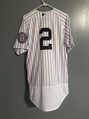 Nike New York Yankees Jeter ユニフォーム Youth New York Yankees Derek Jeter Nike Limited Gray Away