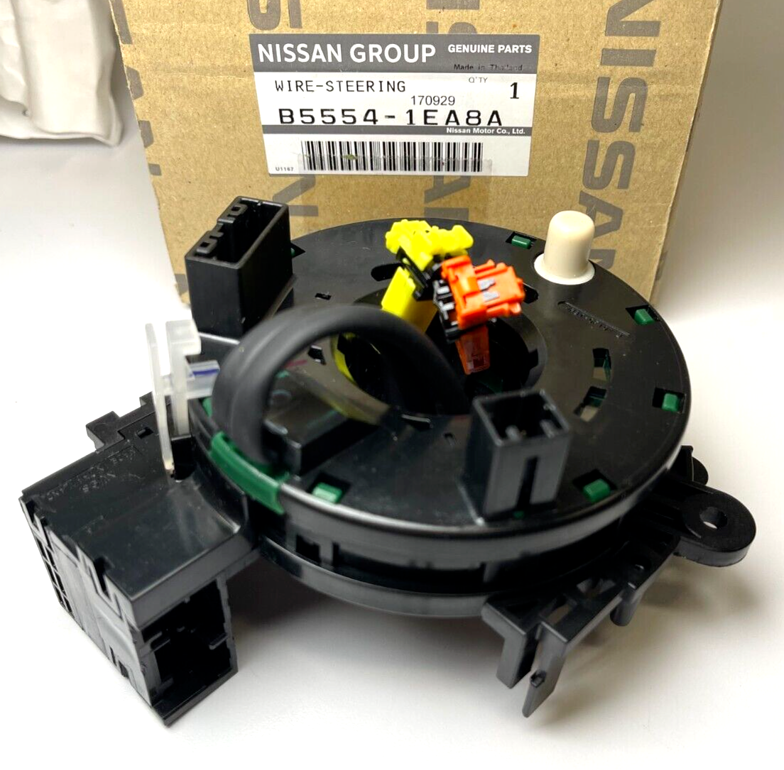 NEW OEM GENUINE NISSAN/INFINITI CLOCK SPRING B5554-1EA8A send VIN