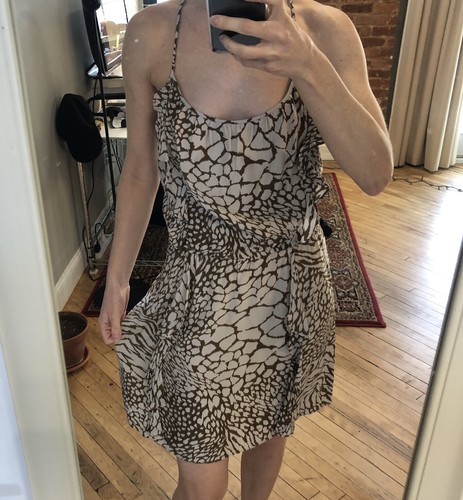 Parker mixed animal leopard print 100 