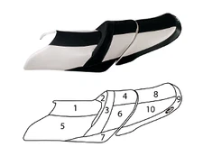 Custom Seat Cover Yamaha VXR GP1800 2015-18 VX 2015-18 waverunner