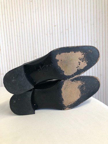 Chaussures Richelieu Mosquitos cuir noir P.3 1/2 (36,5) - Imagen 8 de 9