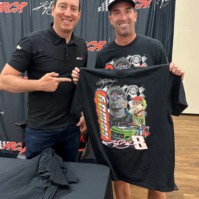 Vintage 90s Kyle ''Rowdy'' Busch x Glory Days Apparel Icons T-Shirt Unisex