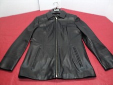 Vintage Woman`s New Wilson Leather Jacket Never Warn Size Small With Wilsons Tag