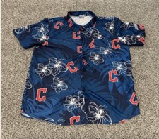 Cleveland Guardians Indians Hawaiian Shirt XL 7/3/23 SGA 15,000 IN HAND