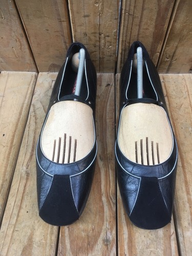 PRADA Ballerina women's Leather /suede Casual Flat shoes Uk 6 EUR 39 C US 9 - Picture 18 of 20